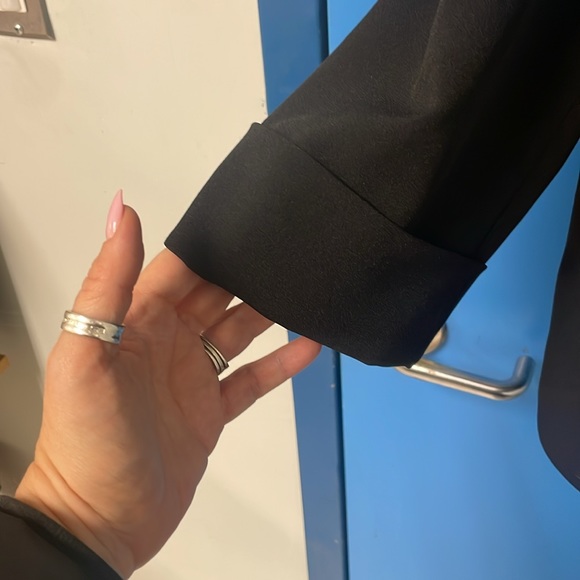 Kasper black swing collar blazer Size 16 - Picture 4 of 7